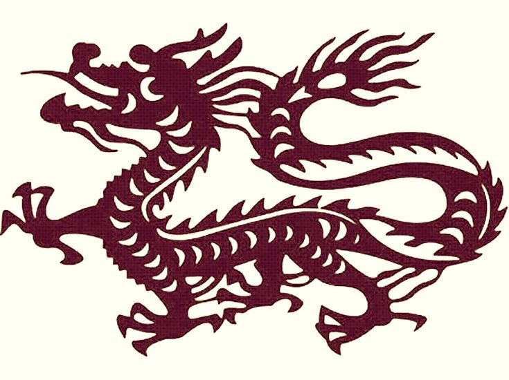 Дракон для выжигания