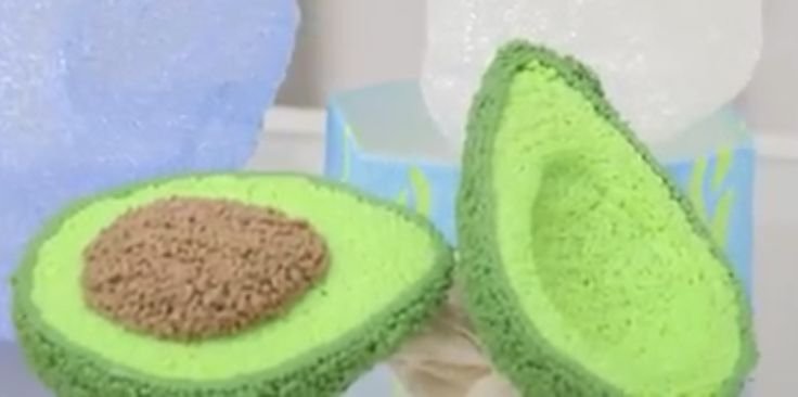 Авокадо из 3д ручкой