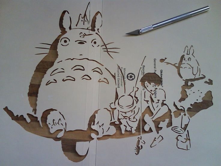 Бумажный Тоторо