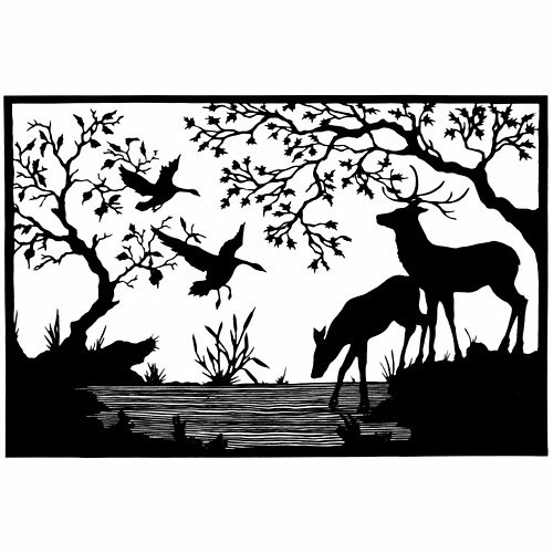 Силуэтная композиция