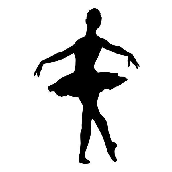 Шаблон балерины для вырезания