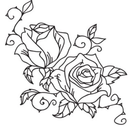 Контурные рисунки