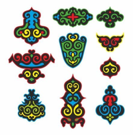 Узоры народов дальнего Востока удэгейцев