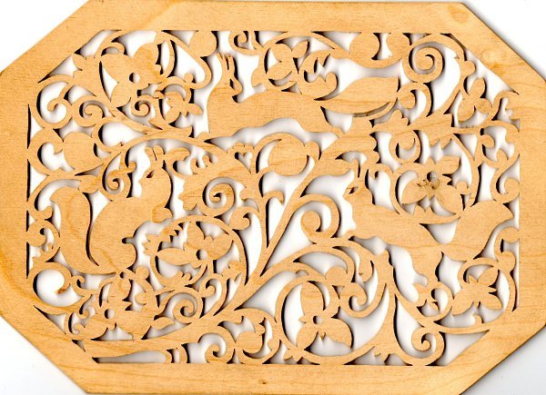 Трафареты для резьбы по бересте