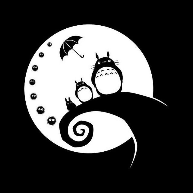 Трафарет Тоторо