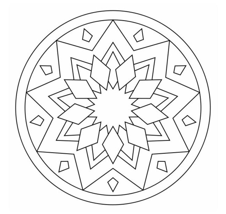Мандала простая