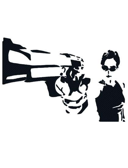 Трафареты граффити на стену