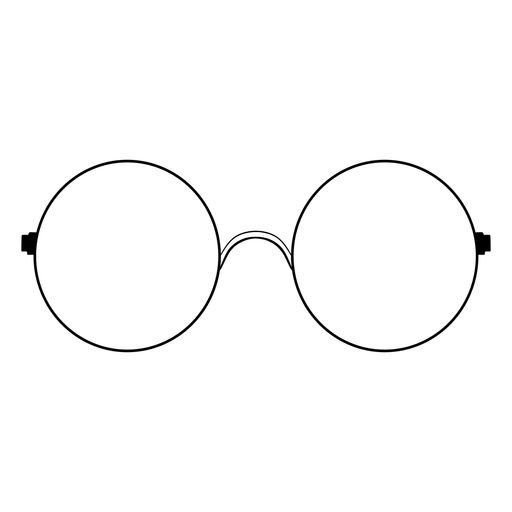 Круглые очки для фотошопа без фона