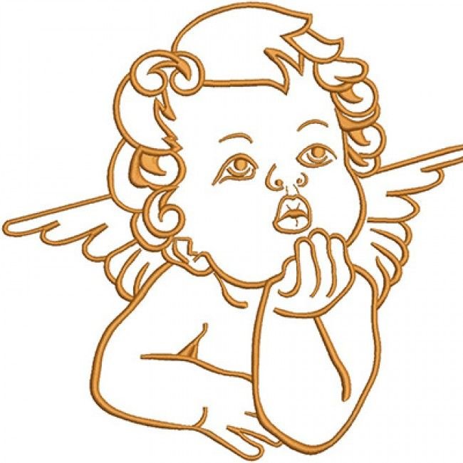 Трафарет "ангелы"