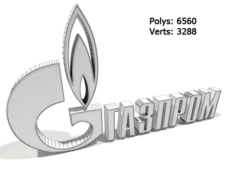 Газпром логотип
