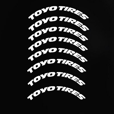 Трафарет на резину