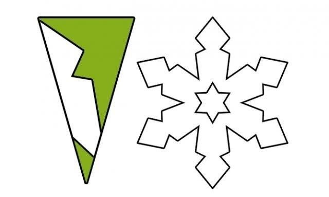 Схемы снежинок