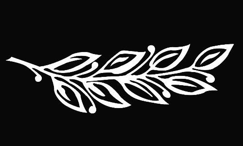 Ветки для вырезания на окна