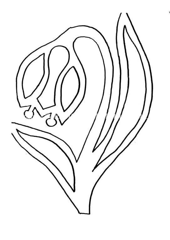 Трафареты Весна для вырезания