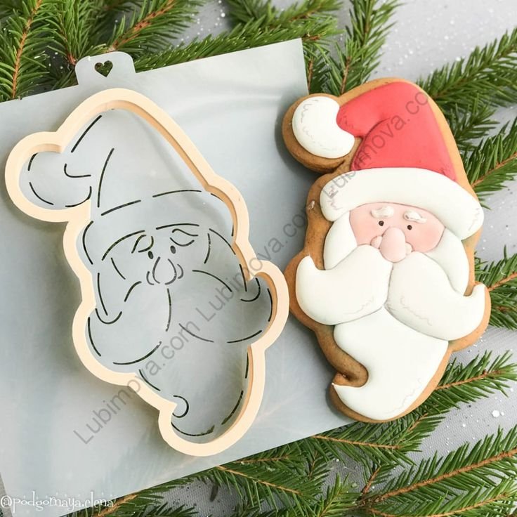 Формочки для печенья дед Мороз