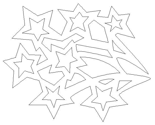 Салют трафарет для вырезания