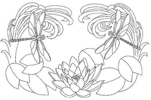 Трафареты для витражной росписи по стеклу