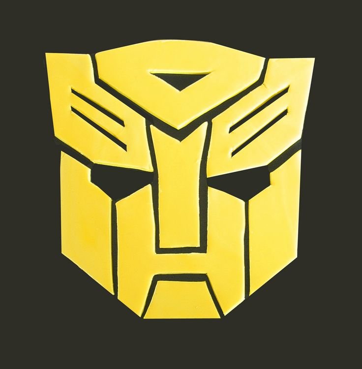 Маска автобота Бамблби