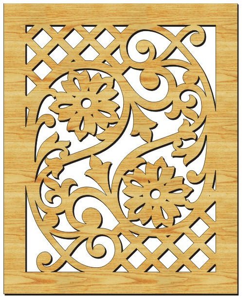 Узоры на фанере