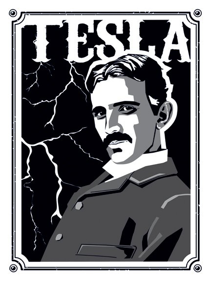 Никола Тесла Постер