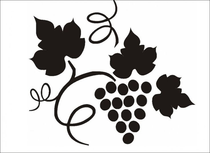 Простые трафареты для декора