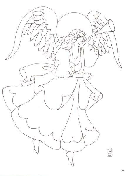 Ангелочки шаблоны