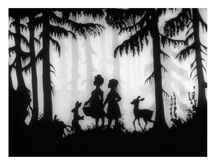 Лес для теневого театра