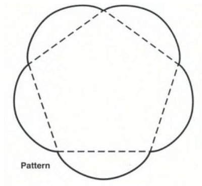 Шар из бумаги схема