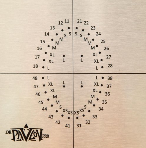 Разметочная пластина для коффердама