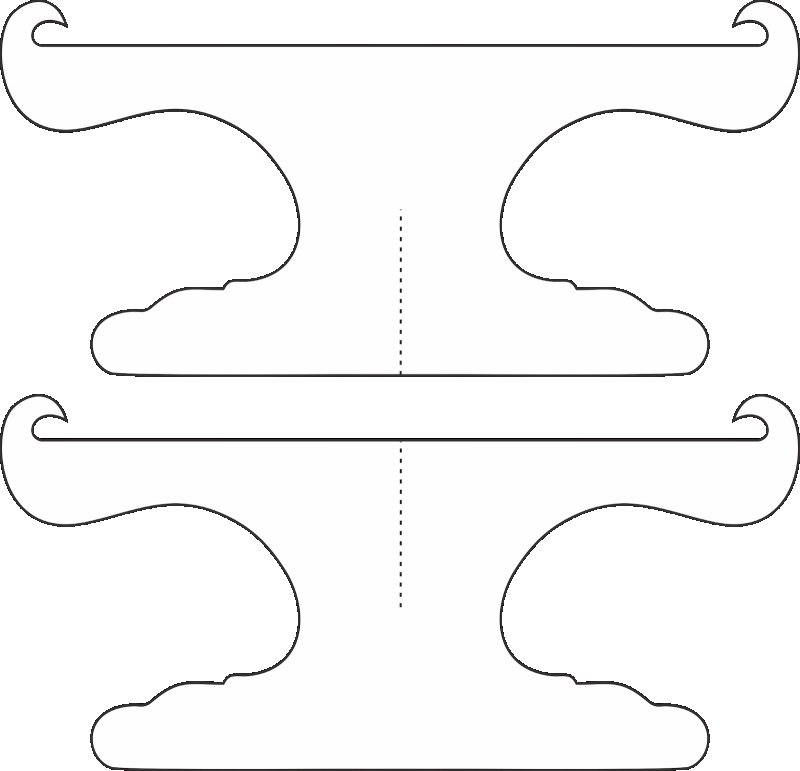 Подставка из картона для поделок