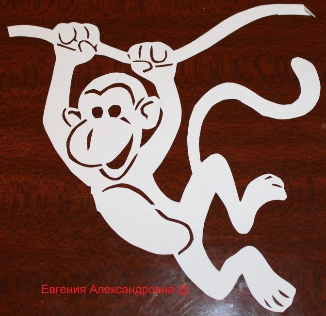 Обезьяна шаблон