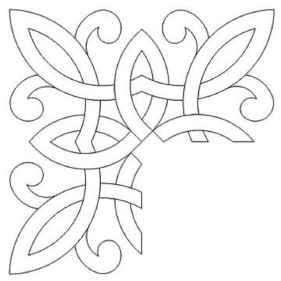 Трафарет узоры