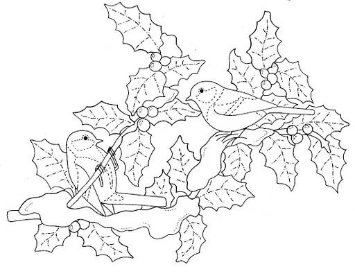 Новогодние эскизы для витражей