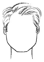 Трафареты лиц для рисования