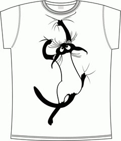 Прикольные трафареты для футболок
