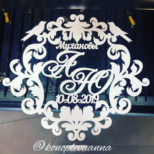 Имена на свадьбу на стену черные буквы и фамилия