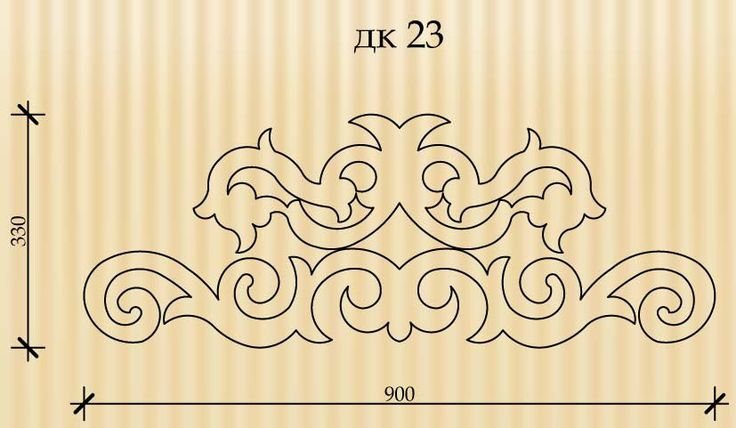 Узоры для прорезной резьбы по дереву трафареты