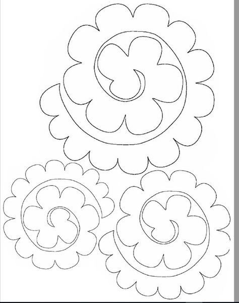 Трафареты цветов