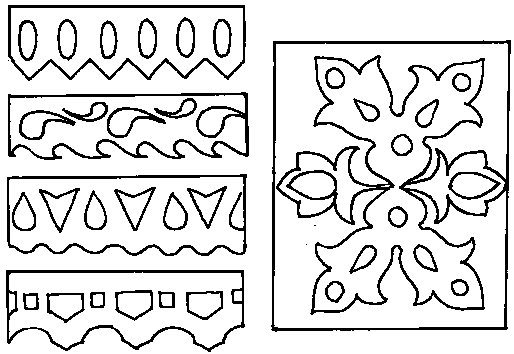 Узоры для резьбы по бересте