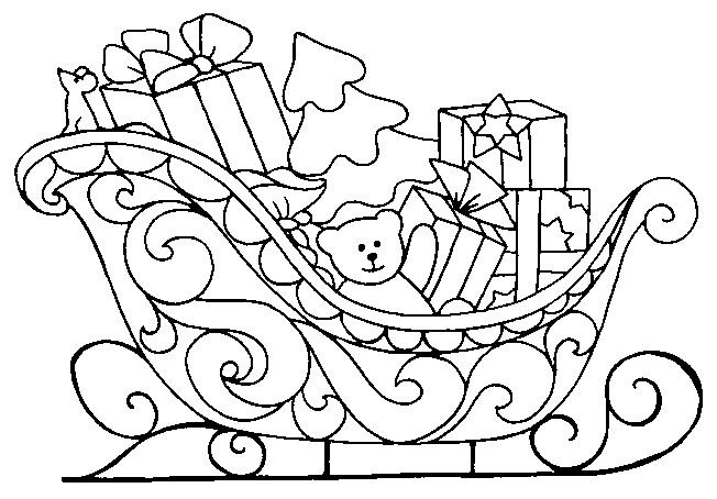 Новогодние сани