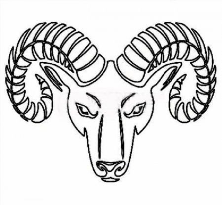Изображение головы барана