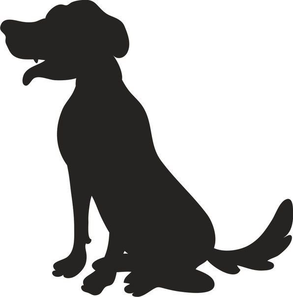 Трафареты собаки