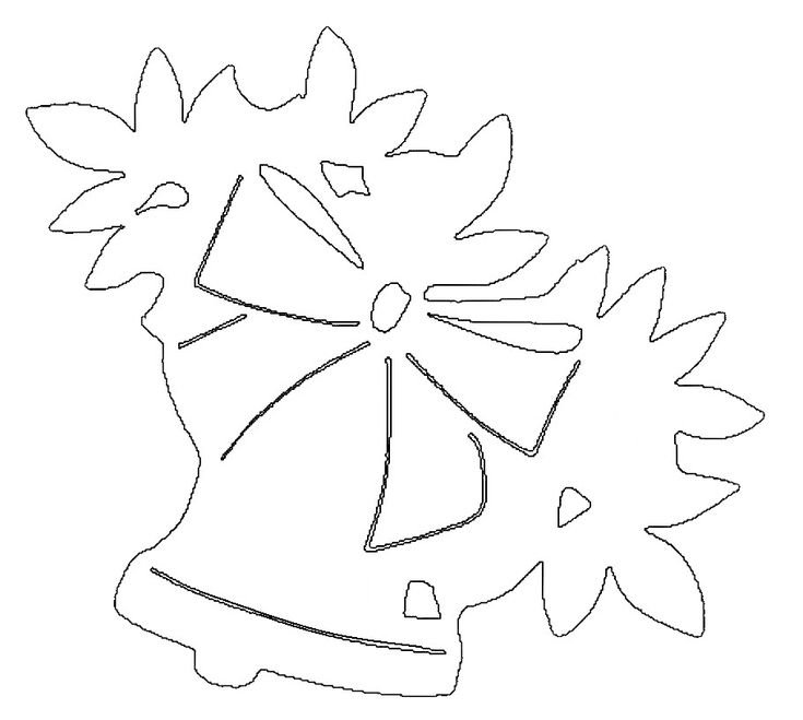 Трафареты на окна к 1 сентября