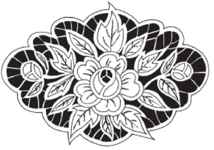 Кружево Ришелье схемы