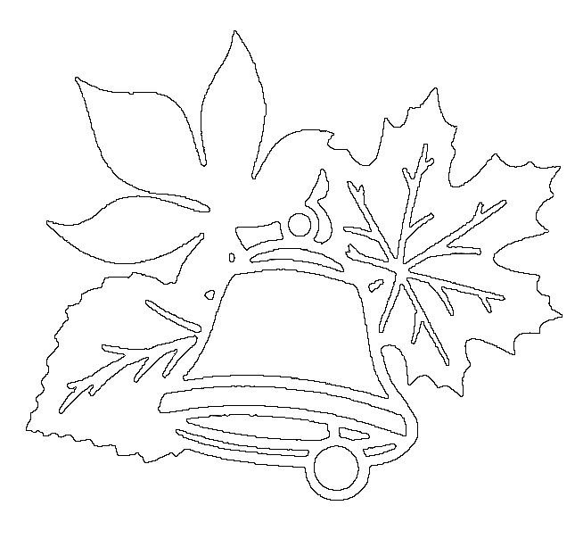 Трафареты на окна к 1 сентября