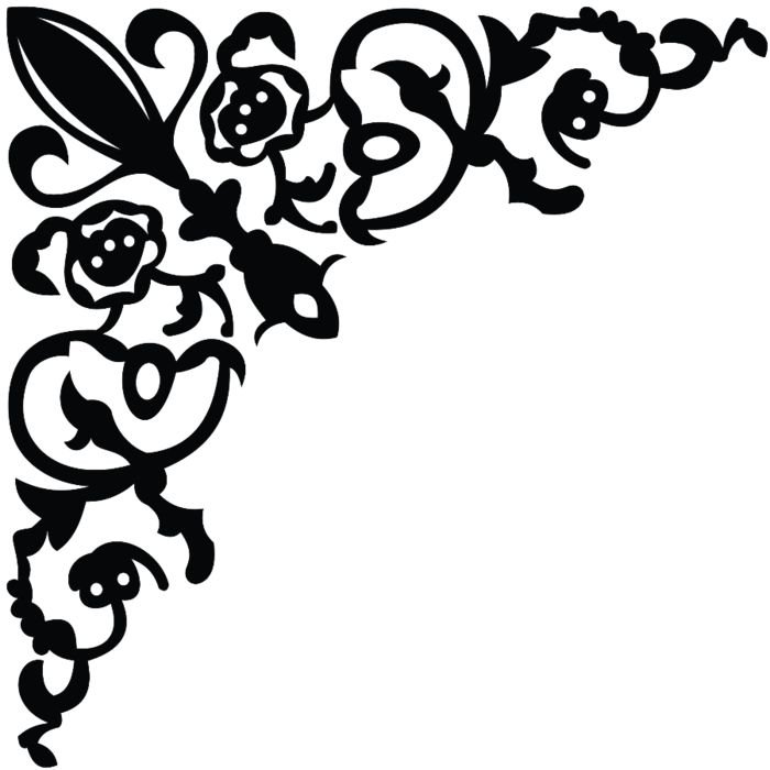 Узор уголок