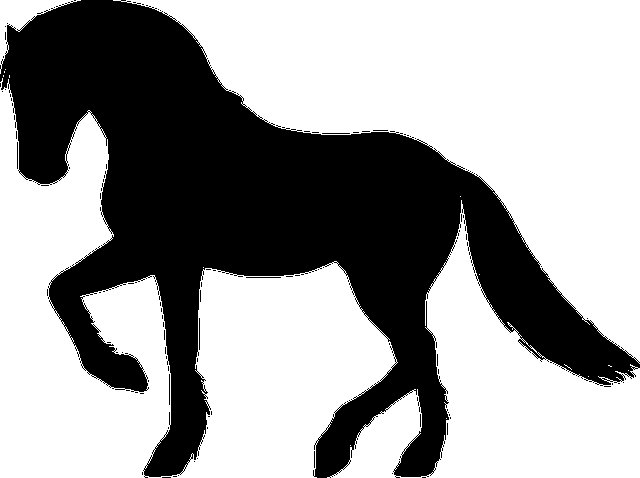 Лошадь вектор