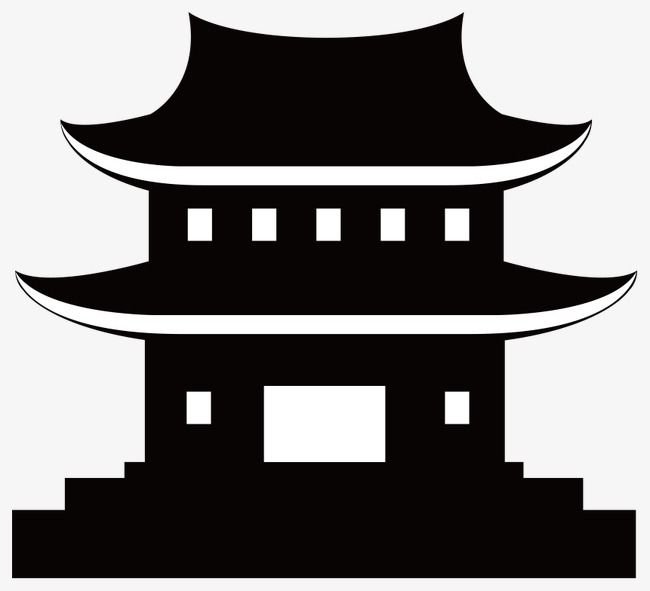 Значок китайского домика