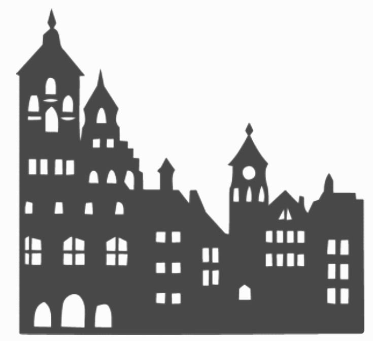 Силуэт сказочного города