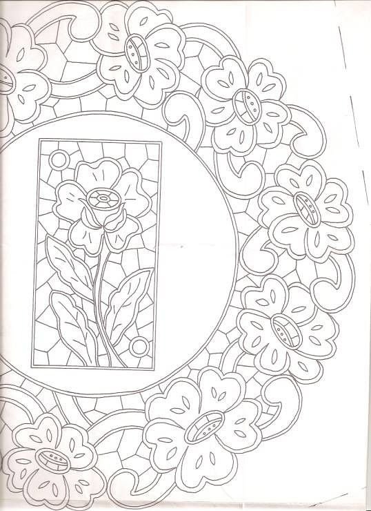 Схема точечной росписи Ришелье